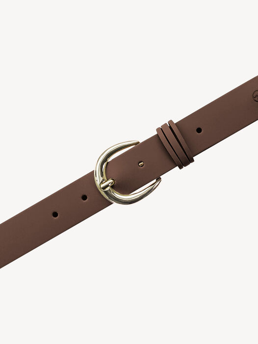 Leren riem, cognac, hi-res