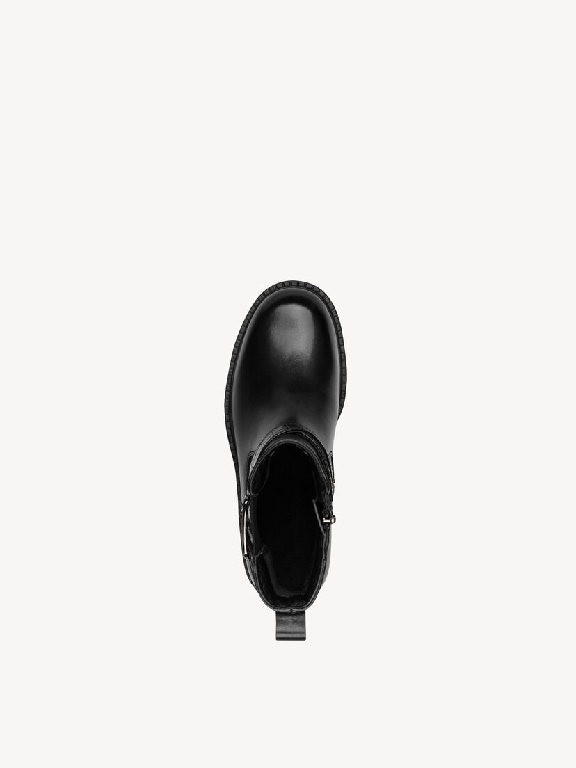 Chelseaboot - zwart, BLACK, hi-res