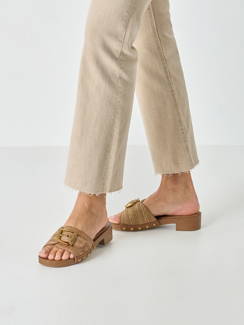 Slipper - bruin, cognac, hi-res