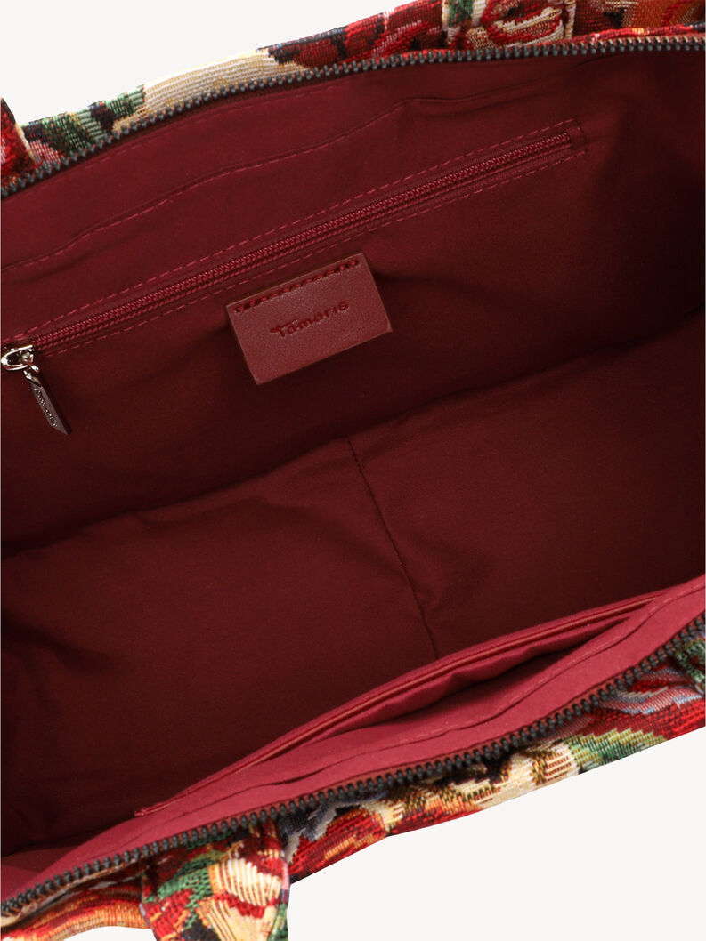 Shopping bag - red, red, hi-res