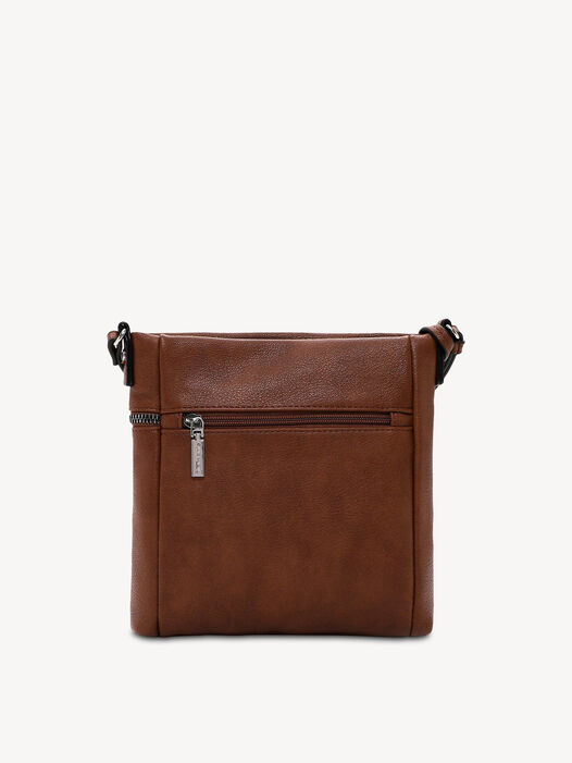 Schoudertas, cognac, hi-res