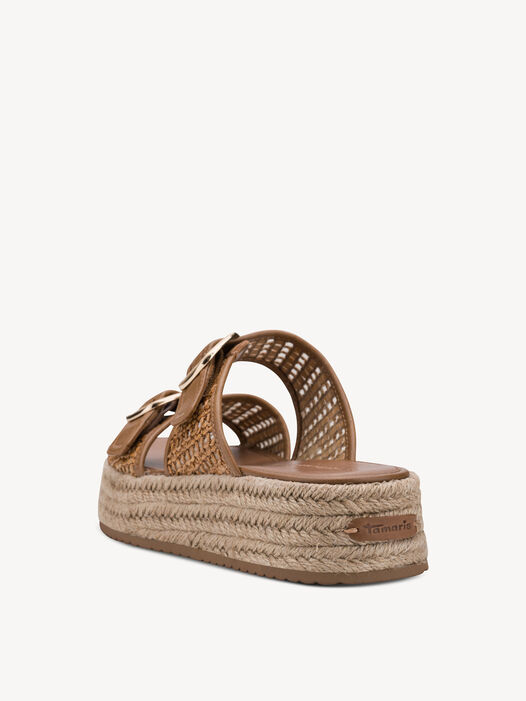 Slipper, cognac, hi-res