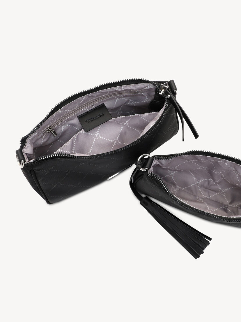 Schoudertas - zwart, black, hi-res