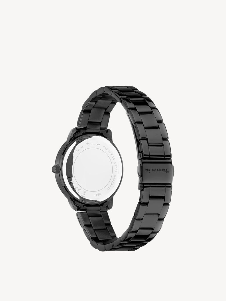 Uhr - schwarz, schwarz schwarz, hi-res