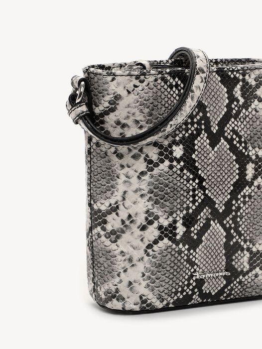 Schoudertas, white-snake, hi-res