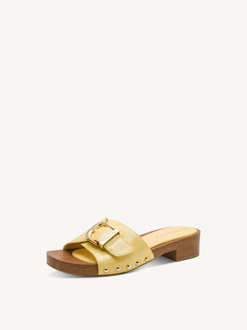 Slipper - geel, YELLOW, hi-res