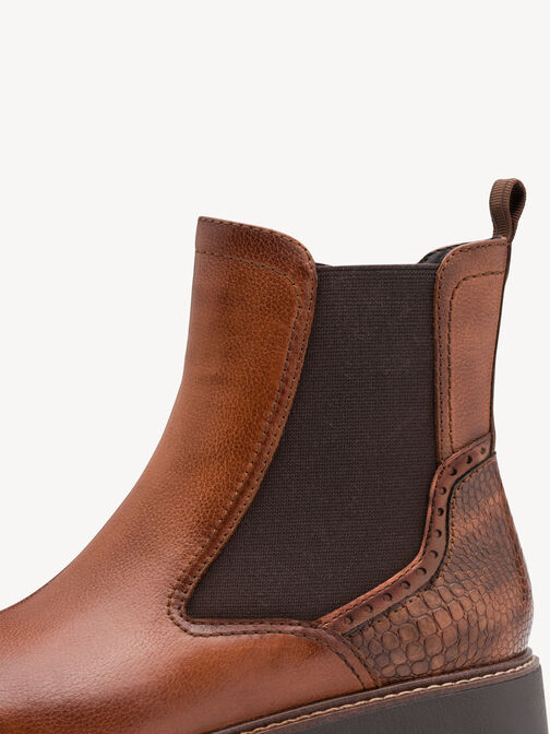 Bottine Chelsea, COGNAC LEATHER, hi-res