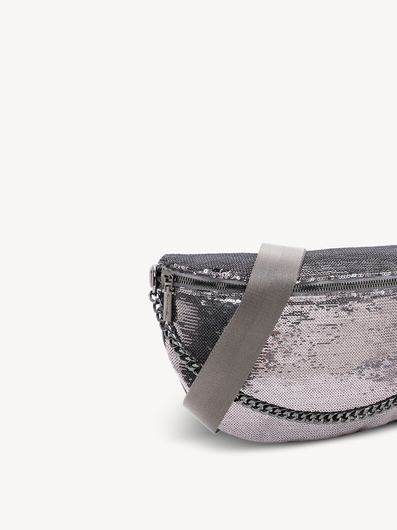 Borsa a tracolla - argento, darksilver, hi-res