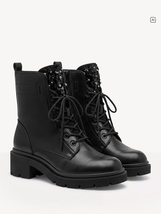 Enkellaarsje, BLACK, hi-res