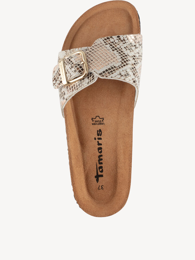 Slipper, BEIGE/SNAKE, hi-res