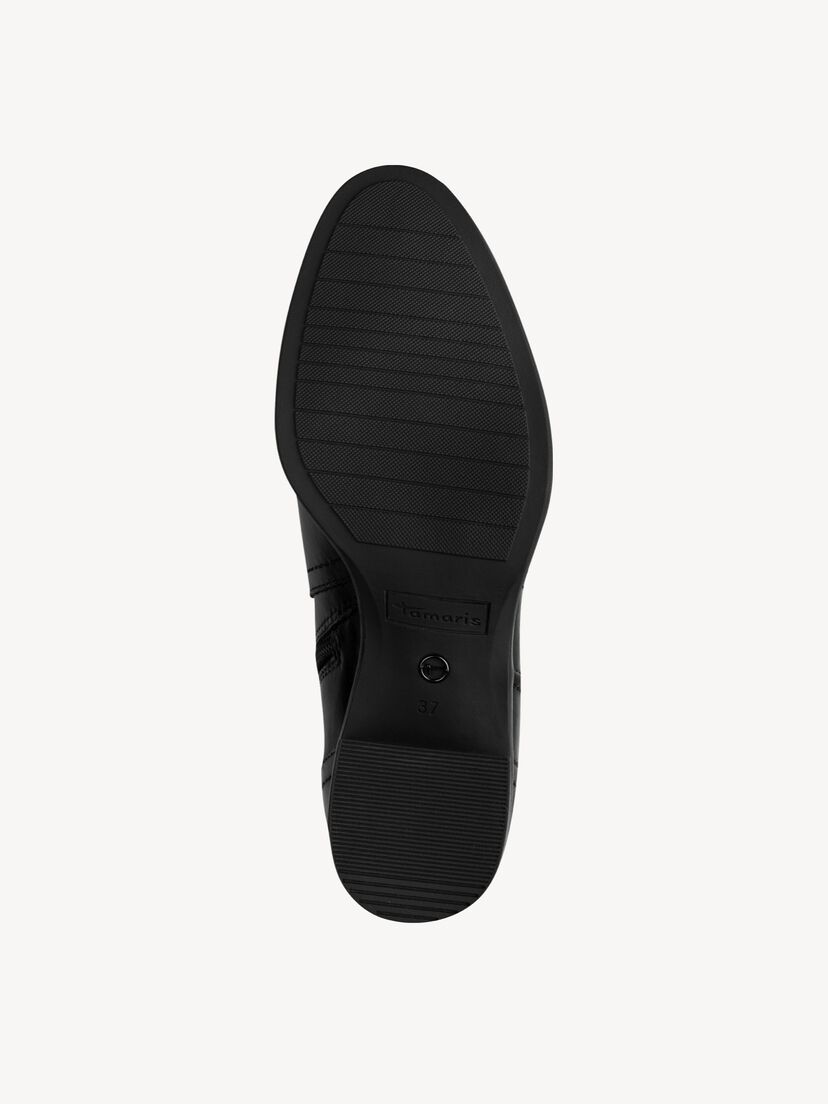 Leren Laarzen - zwart, BLACK LEATHER, hi-res