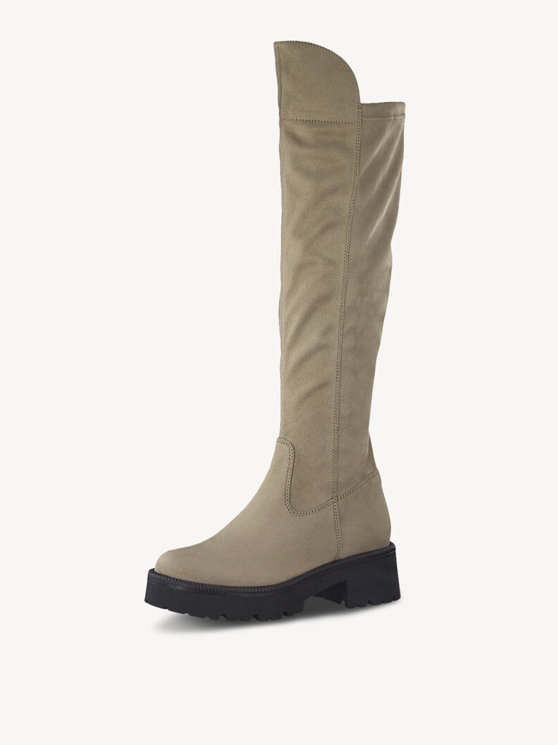 Overknee boots - brown, TAUPE, hi-res