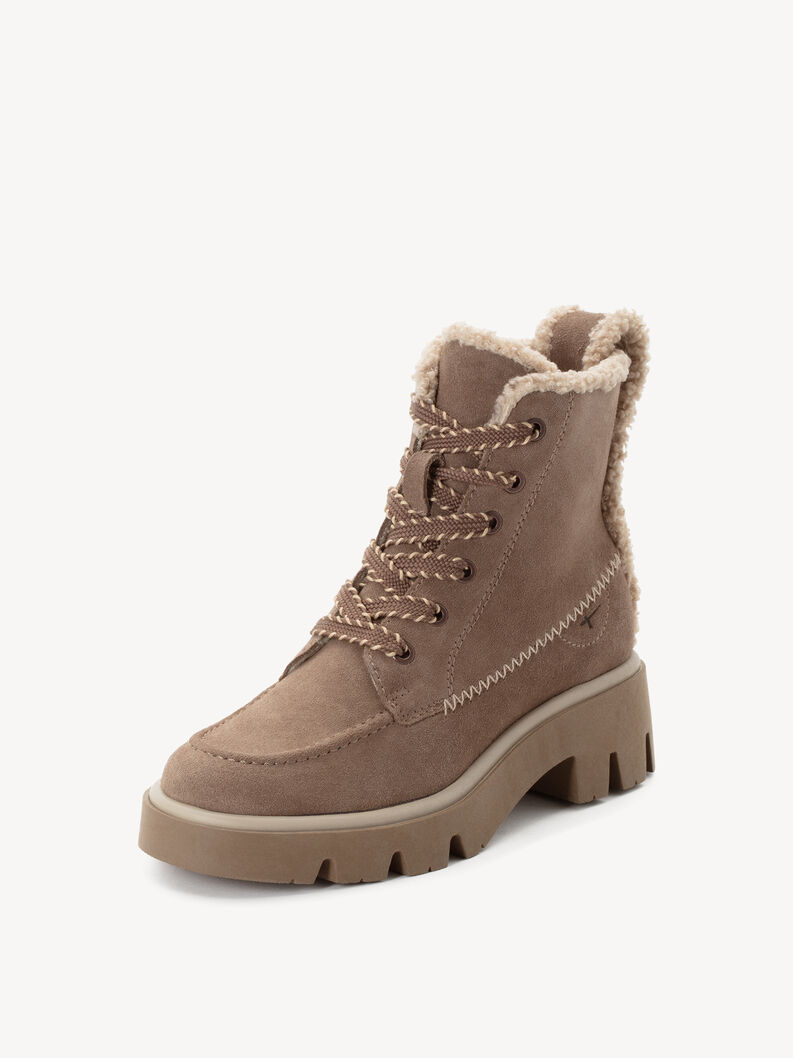 Stivaletti - beige fodera calda, TAUPE, hi-res