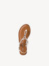Sandale en cuir - métallique, SILVER/WHITE, hi-res