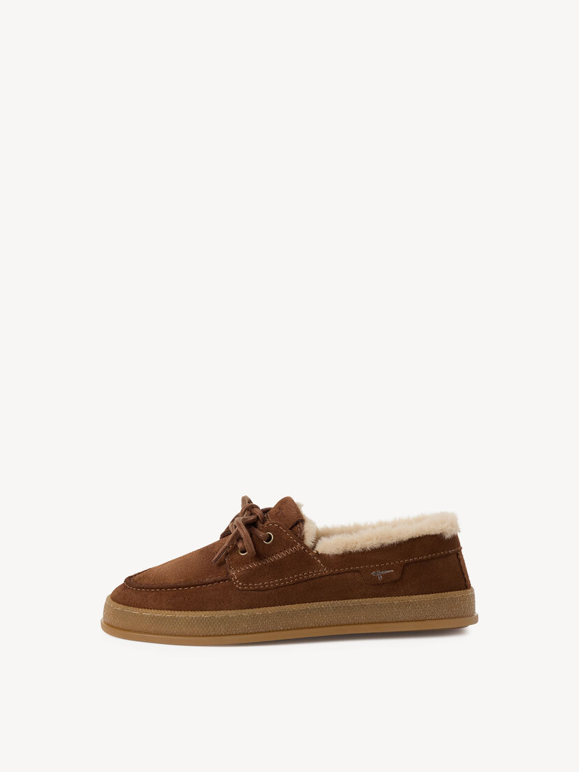 Leren Mocassin - bruin, cognac, hi-res