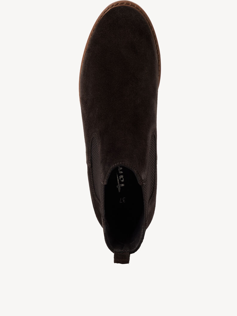 Leather Chelsea boot - brown, MOCCA SUEDE, hi-res