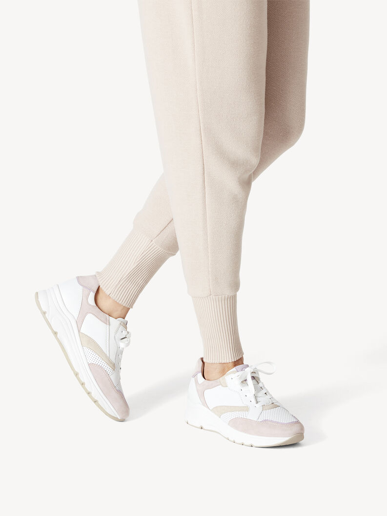 Sneaker - bianco, WHT/POWDER COM, hi-res