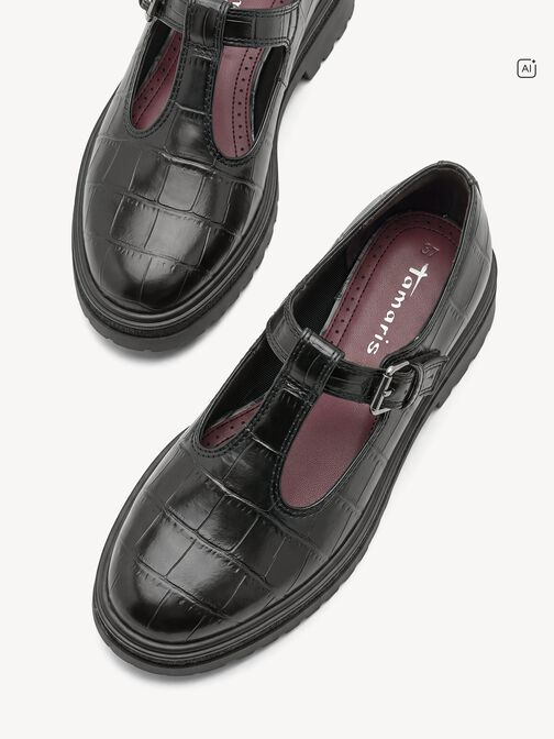 Slipper, BLACK CROCO, hi-res