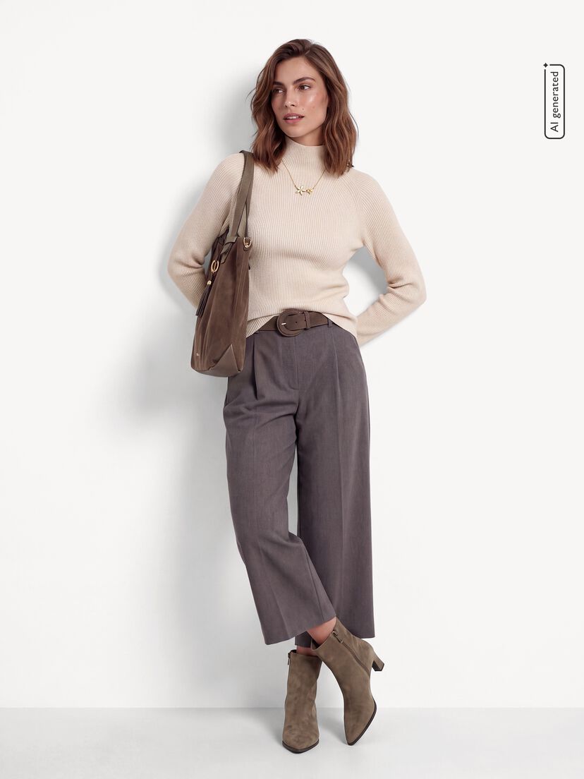 Enkellaarsje, TAUPE, hi-res