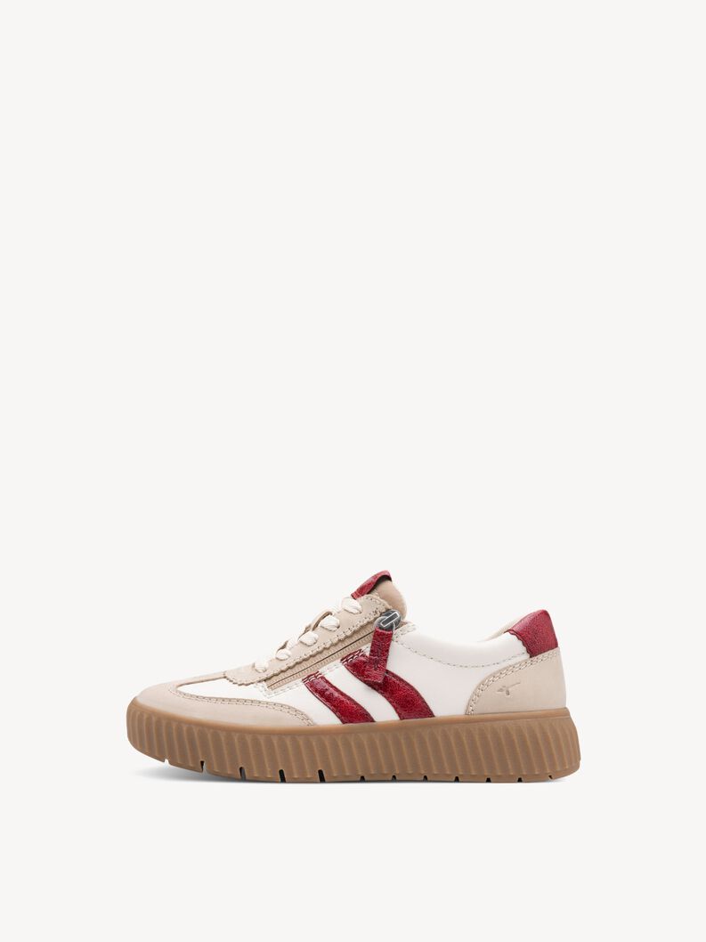 Tenisky - b&eacute;žov&aacute;, BEIGE/RED, hi-res