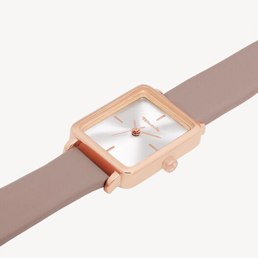 Horloge, ros&eacute;gold-beige, hi-res