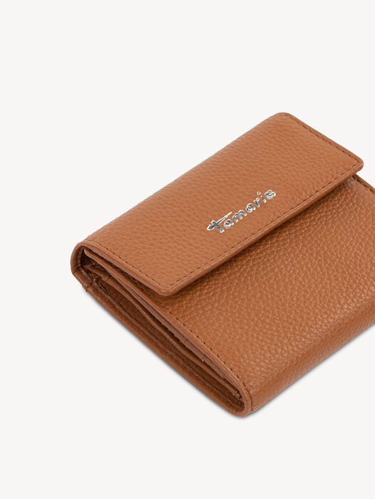 Portemonnee, cognac, hi-res