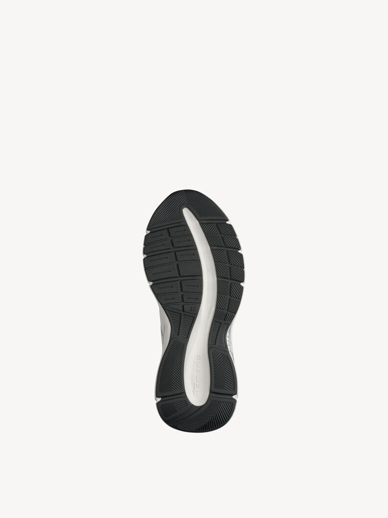 Sneaker - vit, WHITE/SILVER, hi-res