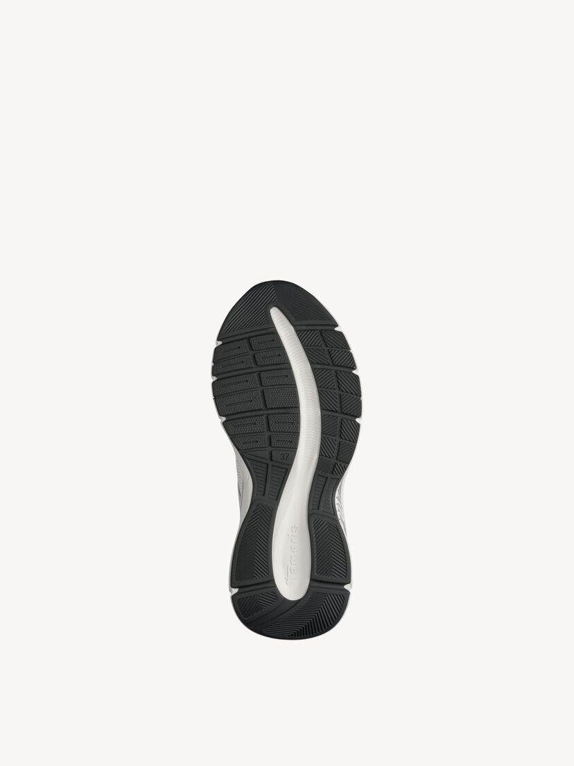 Sneaker - wit, WHITE/SILVER, hi-res