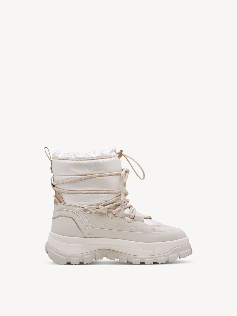 Stiefelette - beige Warmfutter, IVORY, hi-res