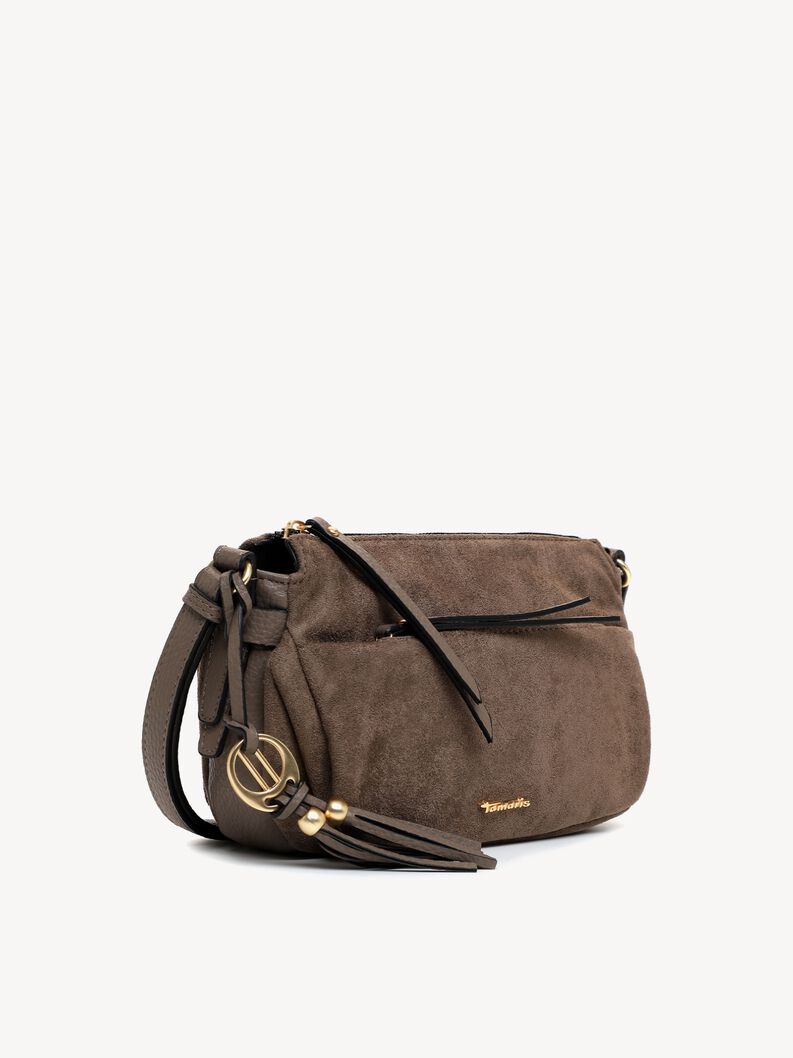Satchel - brown, taupe, hi-res