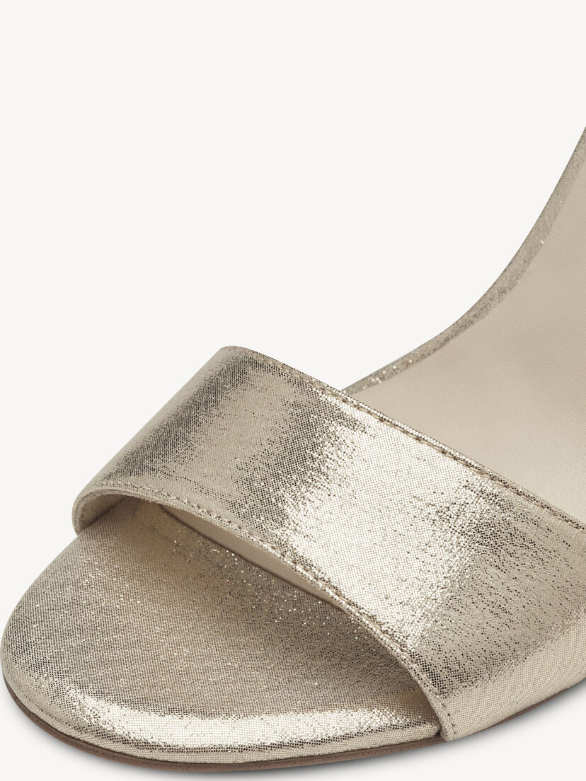 Sandaaltje - goud, LIGHT GOLD, hi-res