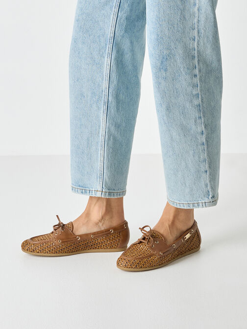 Moccassin, COGNAC STRUCT., hi-res