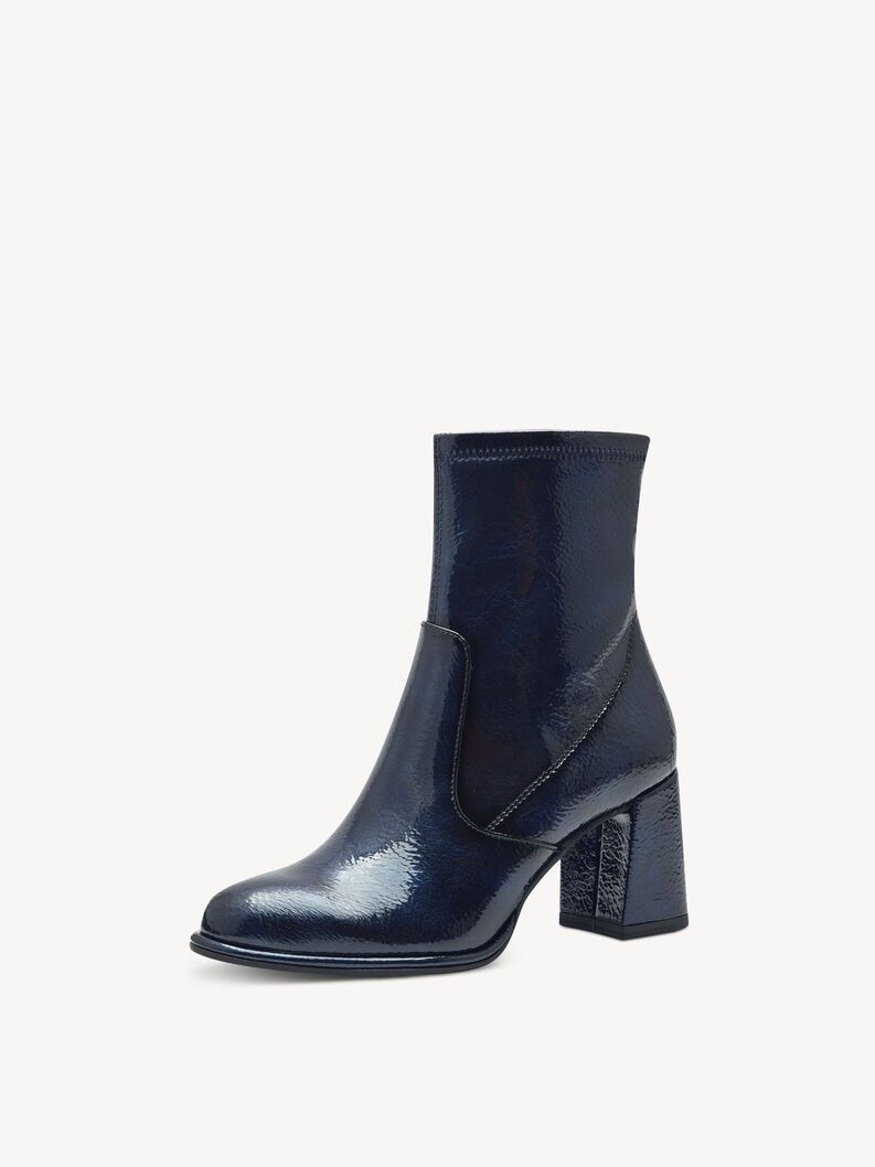 Stiefelette - blau, NAVY PATENT, hi-res