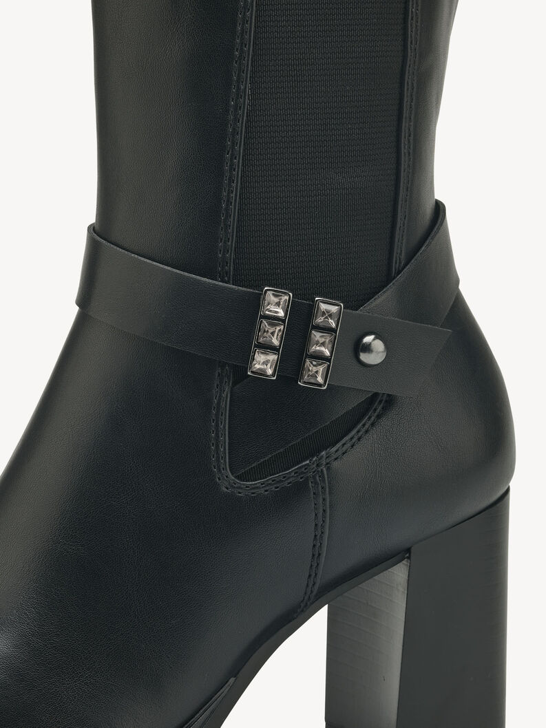 Kozaki - czarny, BLACK, hi-res