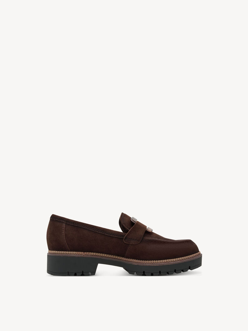 Leather Slipper - brown, 304, hi-res