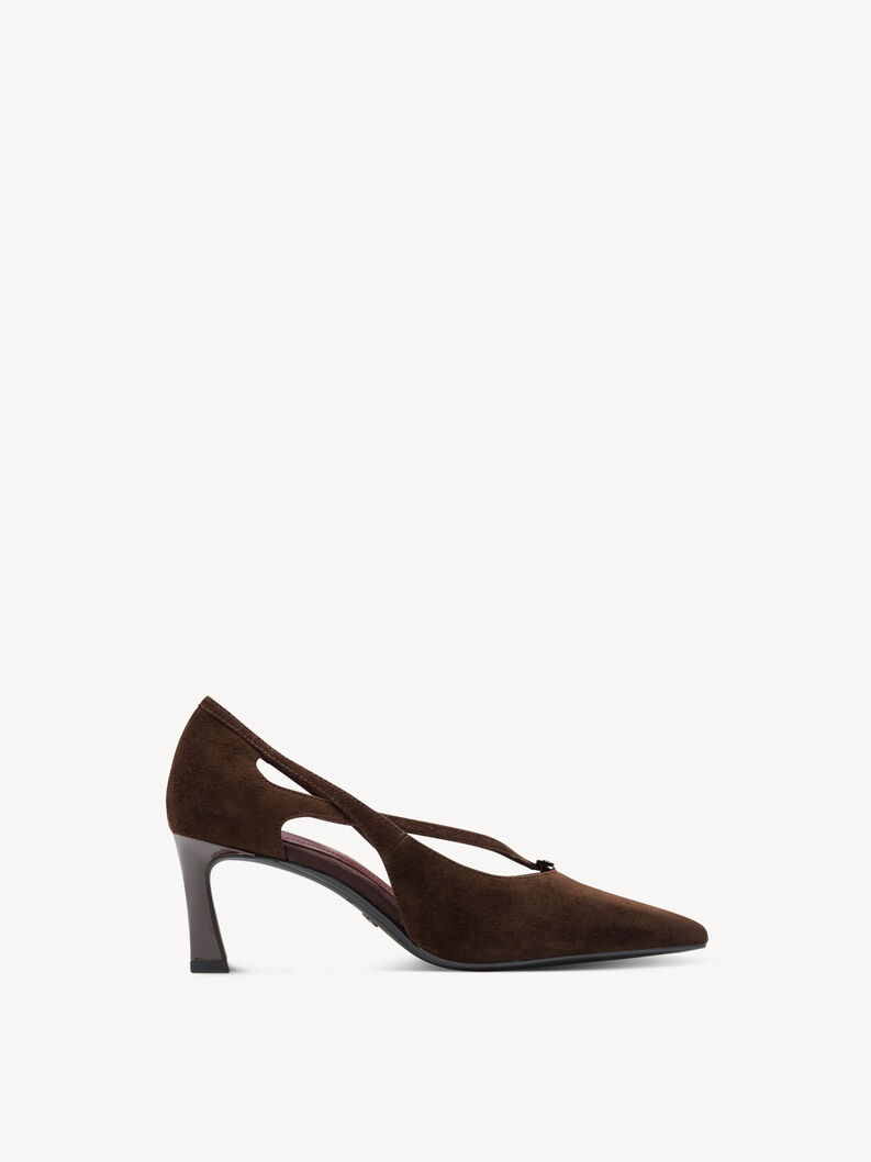 Leather Pumps - brown, 304, hi-res