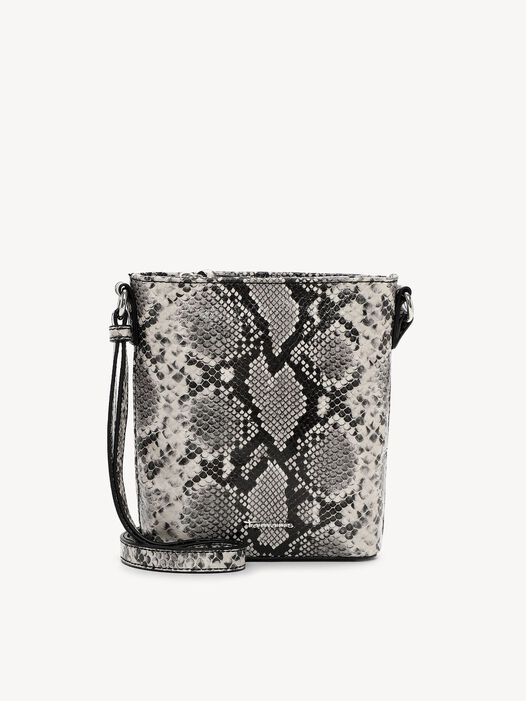 Schoudertas, white-snake, hi-res