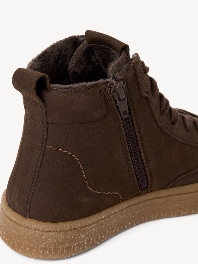 Lederstiefelette - braun, MOCCA, hi-res