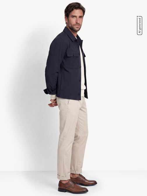 Low shoes, cognac, hi-res