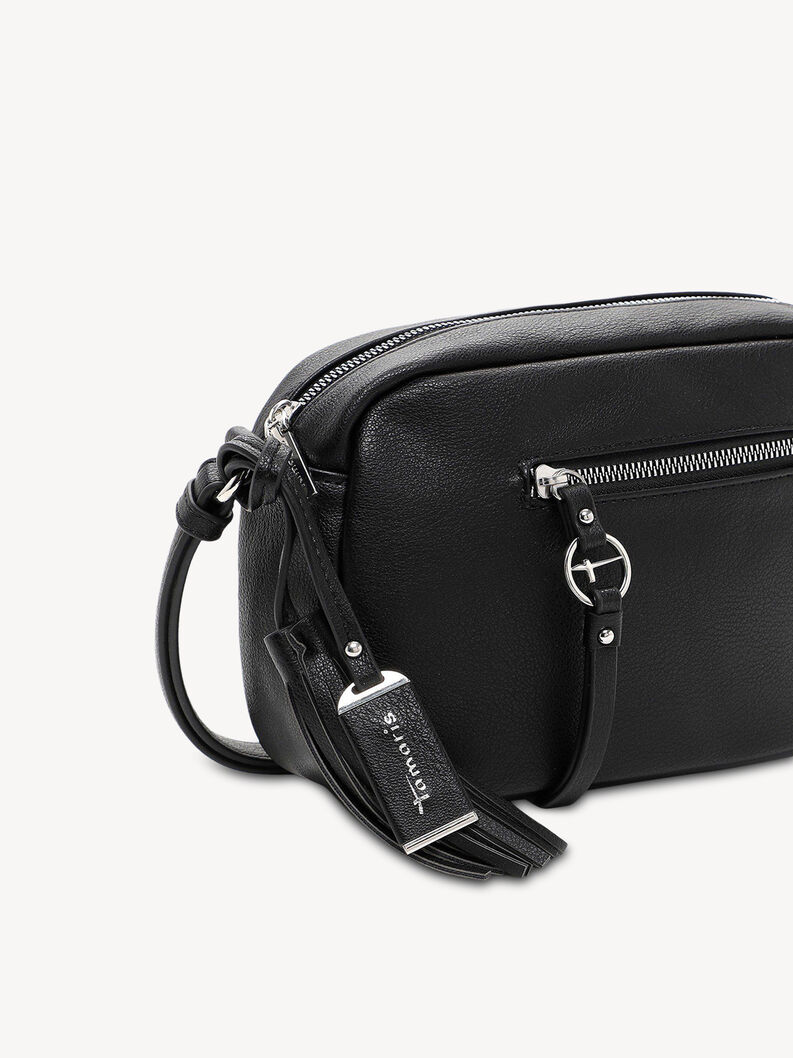 Sac à bandoulière - noir, black, hi-res