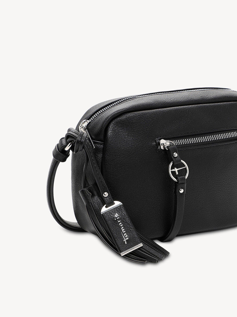 Schoudertas - zwart, black, hi-res