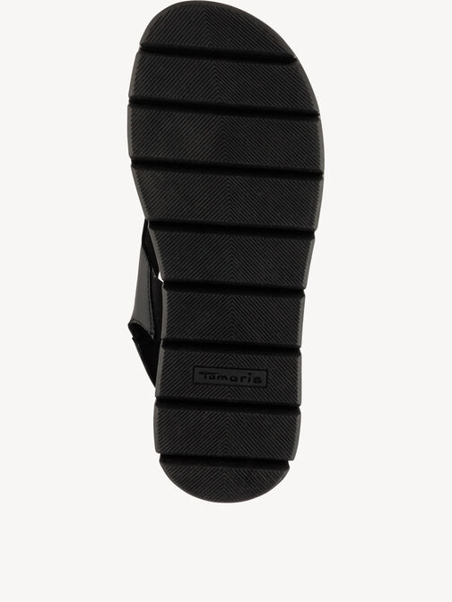 Sandale &agrave; talon, BLACK, hi-res