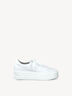 Leren Sneaker - wit, WHITE LEATHER, hi-res