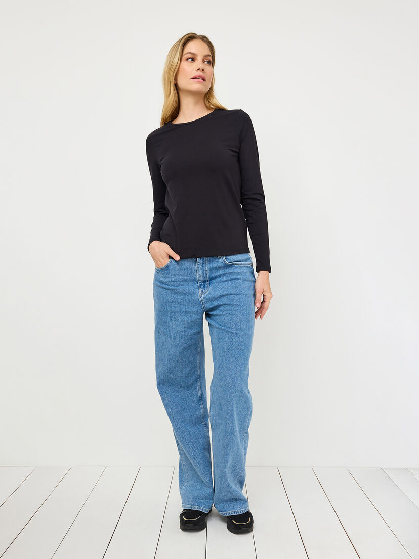 Shirt met lange mouwen, Black Beauty, hi-res