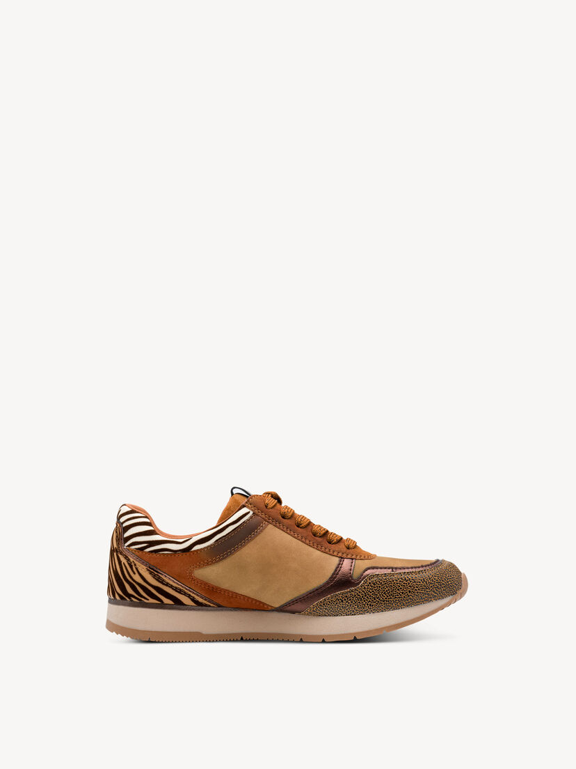 Sneaker - bruin, COGNAC COMB, hi-res