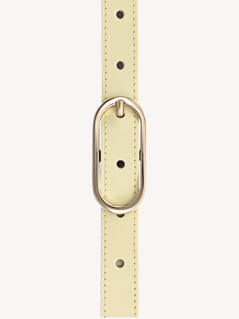 Leren Riem - geel, transparent gelb, hi-res