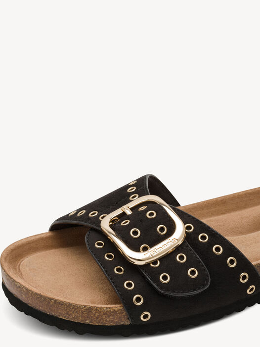 Slipper, BLACK, hi-res