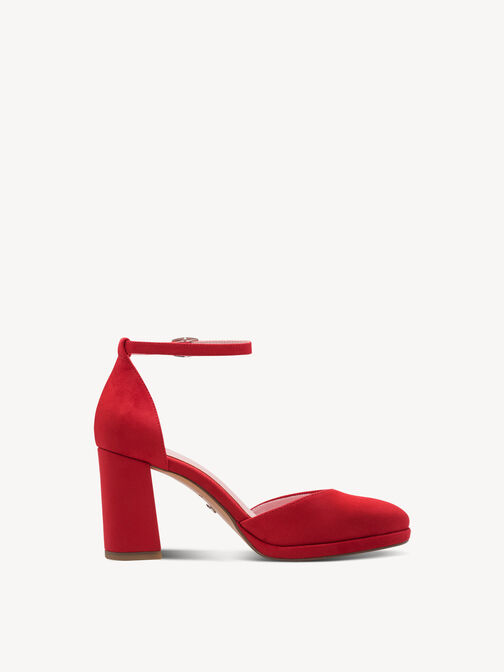 Pumps, RED, hi-res