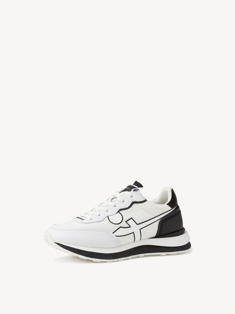 Sneaker - hvid, WHITE/BLACK, hi-res