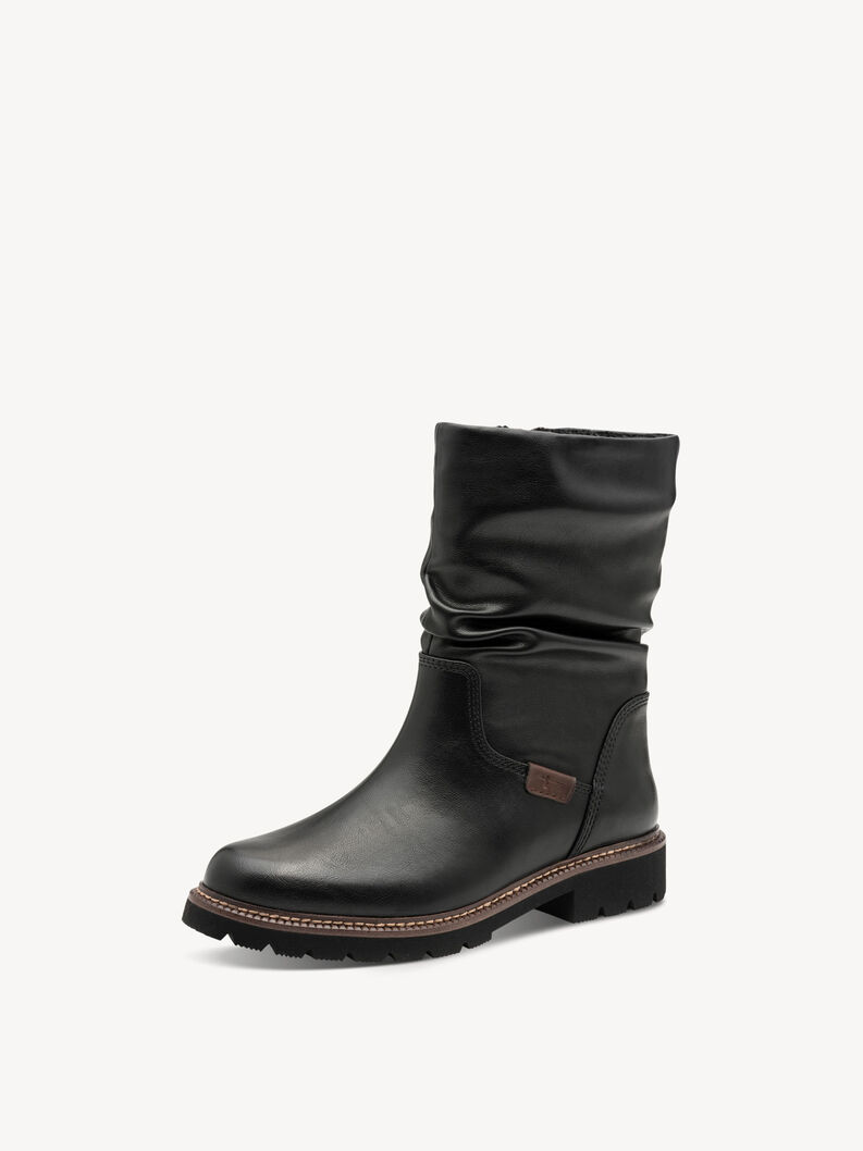 Stiefelette - schwarz, BLACK, hi-res